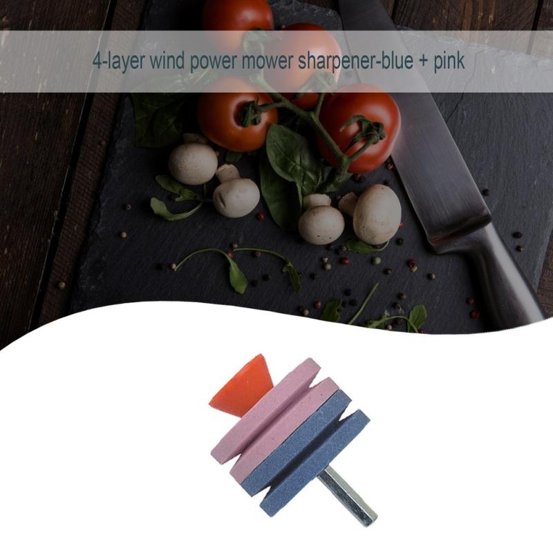 Blade Garden Tools Sharpener Universal Rotary Drill Lawn Mower Sharpener