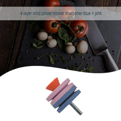 Blade Garden Tools Sharpener Universal Rotary Drill Lawn Mower Sharpener