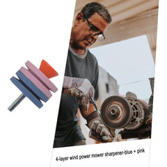 Blade Garden Tools Sharpener Universal Rotary Drill Lawn Mower Sharpener