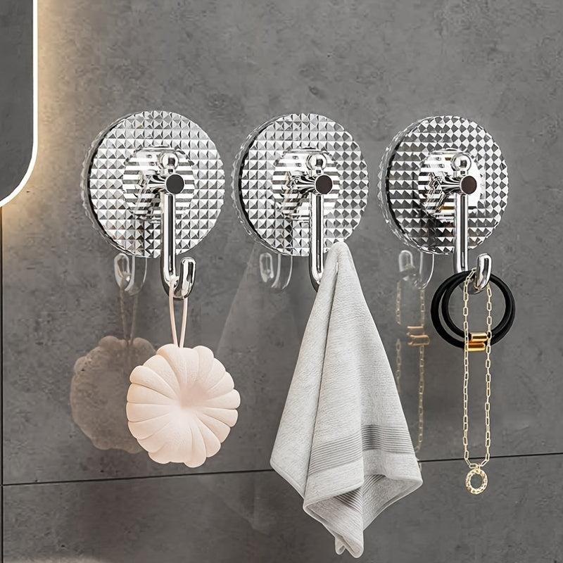 Sticky Light Hook Strong Load-bearing No Drilling Bathroom Wall Door Paste