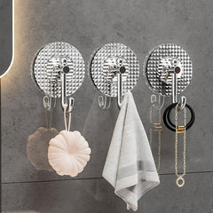 Sticky Light Hook Strong Load-bearing No Drilling Bathroom Wall Door Paste