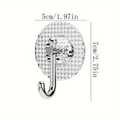 Sticky Light Hook Strong Load-bearing No Drilling Bathroom Wall Door Paste