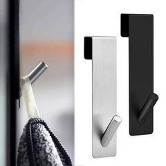 Stainless Steel Over Glass Door Shower Towel Rack For Hotel