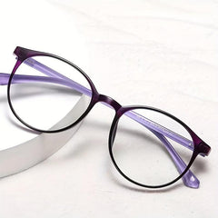Light Blocking Reading Glasses Male Net Red Polygonal Mom Reading Glasses Female