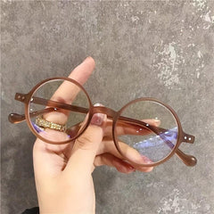 Retro Round Frame Reading Glasses for Women