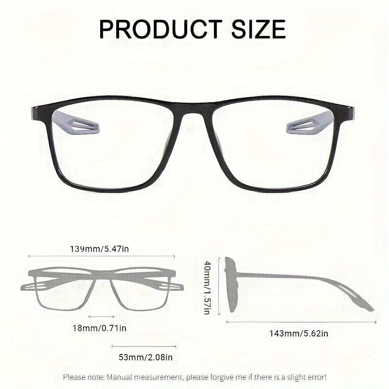 Anti Light Sports Reading Glasses for Elderly