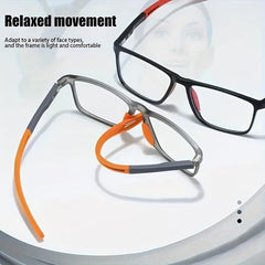 Anti Light Sports Reading Glasses for Elderly