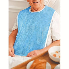 Adult Anti Stain Eating Bib Keeps Clothes Clean & Dry