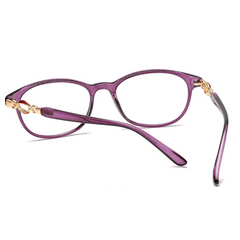 Progressive Multifocal Women Anti Light Eyeglasses Diopter 1.0-4.0