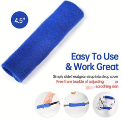 2pcs Soft Fleece CPAP Strap Covers Reduce Red Marks