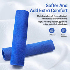 2pcs Soft Fleece CPAP Strap Covers Reduce Red Marks