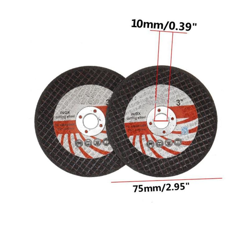 5pcs Mini Cutting Disc Circular Resin Grinding Wheel Sanding Disc 75mm