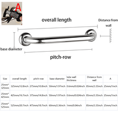 Heavy Duty Grab Bar Supports up to 500lbs, 1 Inch Diameter