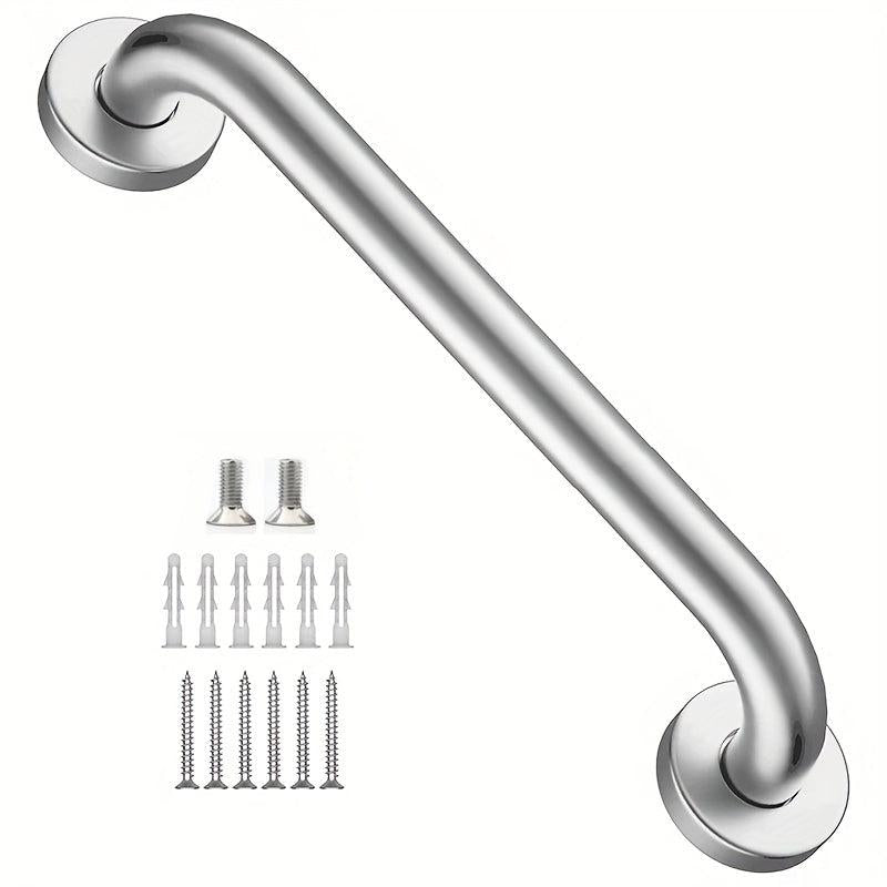 1pc Shower Grab Bar Stainless Steel Safety Grab Bar Handle Bathroom Balance Bar