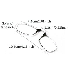 Ultra Light Foldable Reading Glasses with Nasal Clip