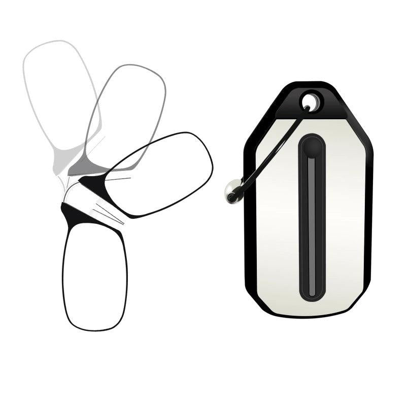 Ultra Light Foldable Reading Glasses with Nasal Clip