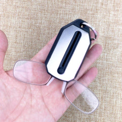 Ultra Light Foldable Reading Glasses with Nasal Clip