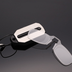 Ultra Light Foldable Reading Glasses with Nasal Clip