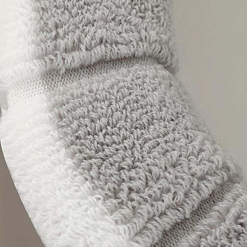 Thick Winter Toilet Mat Set