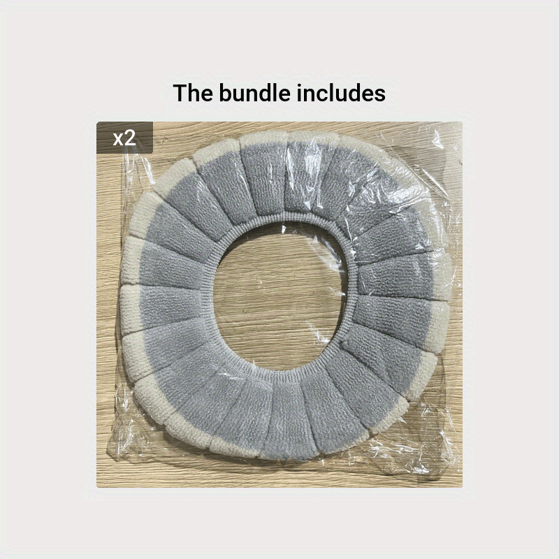 Thick Winter Toilet Mat Set