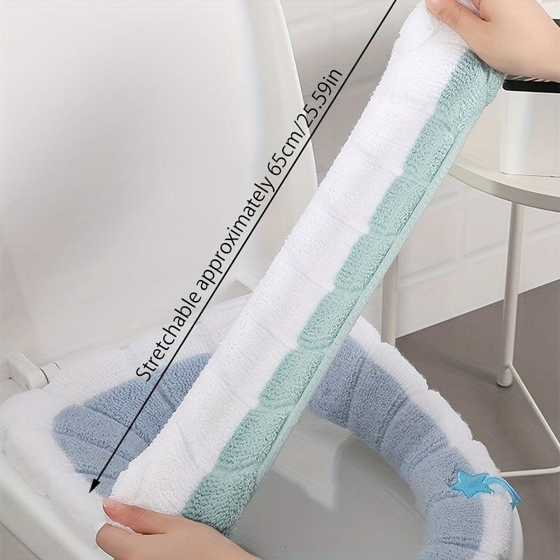 Thick Winter Toilet Mat Set
