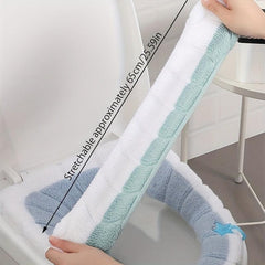 Thick Winter Toilet Mat Set