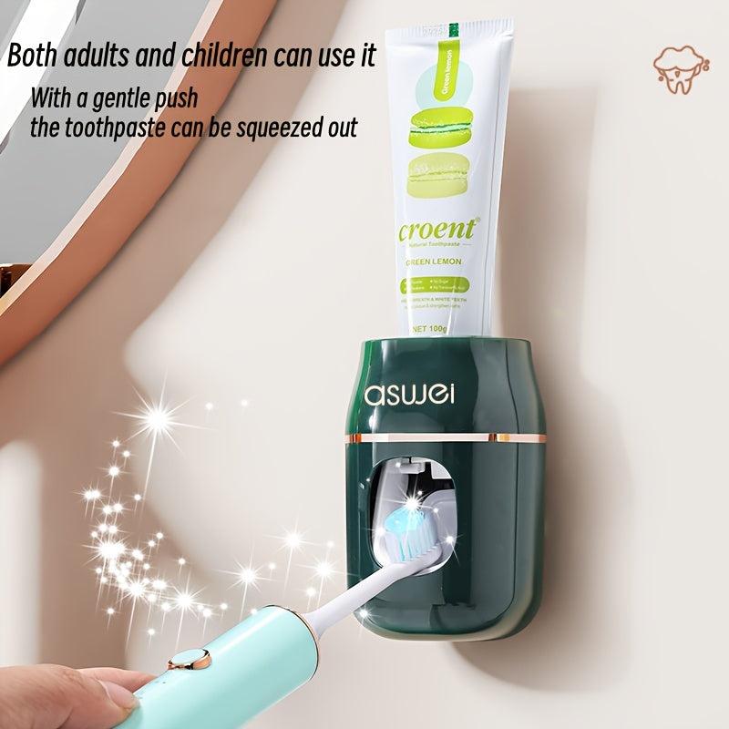 Wall mounted Toothpaste Dispenser for Bathroom Safety