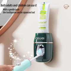 Wall mounted Toothpaste Dispenser for Bathroom Safety