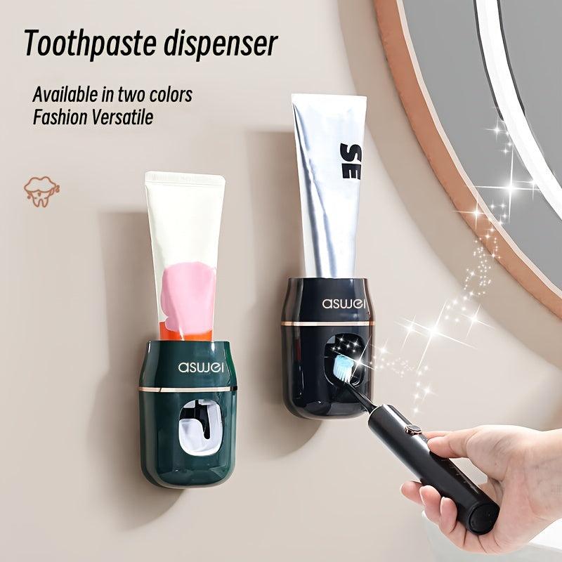 Wall mounted Toothpaste Dispenser for Bathroom Safety