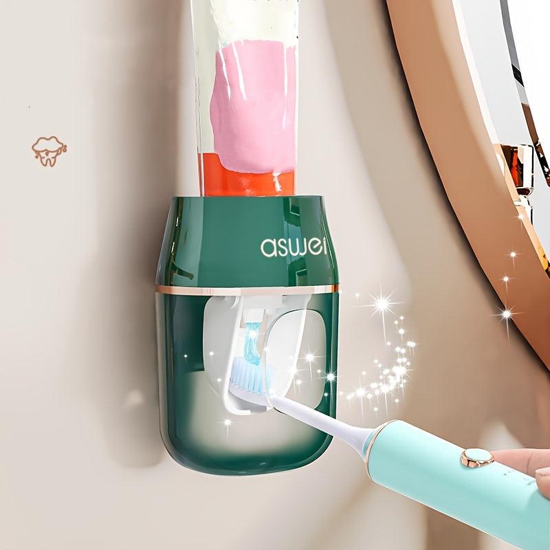 Wall mounted Toothpaste Dispenser for Bathroom Safety