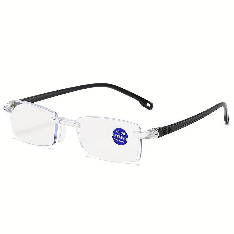Light Blocking Reading Glasses Anti Eyestrain Computer Presbyopic Glasses
