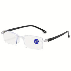 Light Blocking Reading Glasses Anti Eyestrain Computer Presbyopic Glasses
