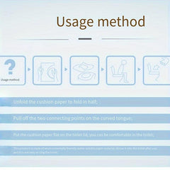 100pcs Disposable Toilet Seat Cover Portable Flushable Travel Public Restrooms