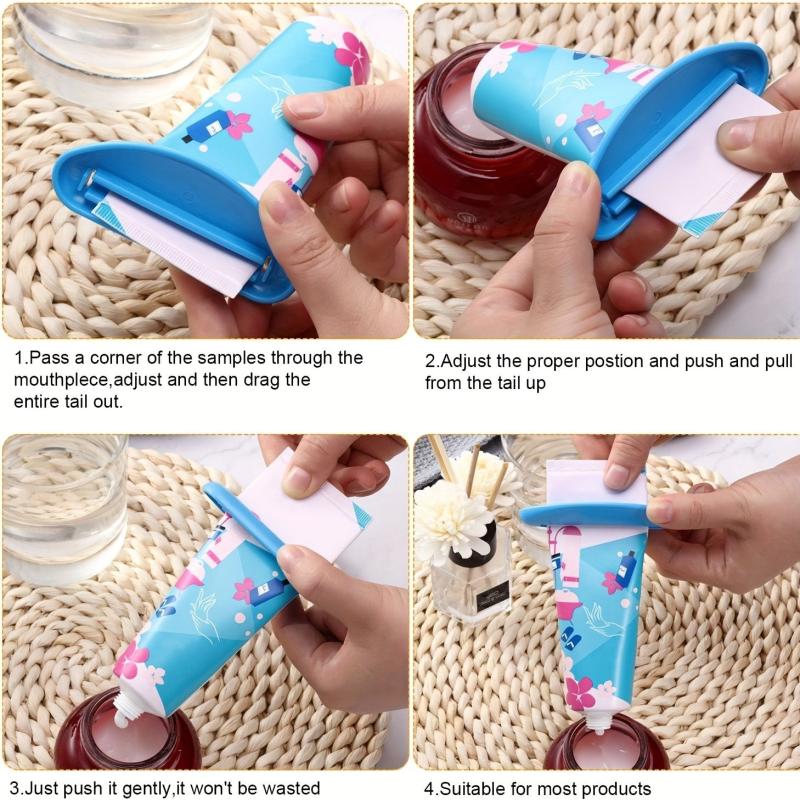 Toothpaste Dispenser Set - Efficient Bathroom Accessory