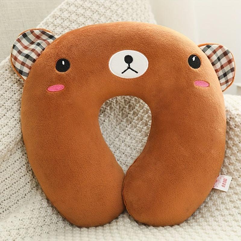 Cartoon Neck Pillow High Speed Rail Travel Nap U shaped Pillow