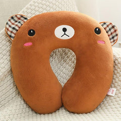 Cartoon Neck Pillow High Speed Rail Travel Nap U shaped Pillow