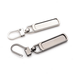 2pcs Metal Zipper Head Repair Tool, Small Hole Pull Lock Pendant