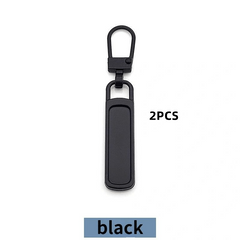2pcs Metal Zipper Head Repair Tool, Small Hole Pull Lock Pendant