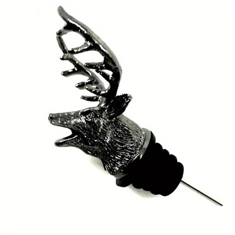 Stainless Steel Red Wine Stopper For Champagne Bottle Deer Cork