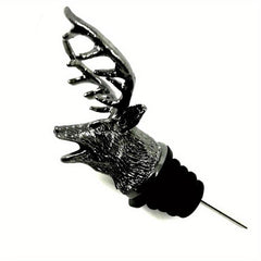 Stainless Steel Red Wine Stopper For Champagne Bottle Deer Cork