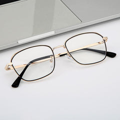 Ultra Light Metal Anti Light Reading Glasses Retro Unisex Eyewear Men Women