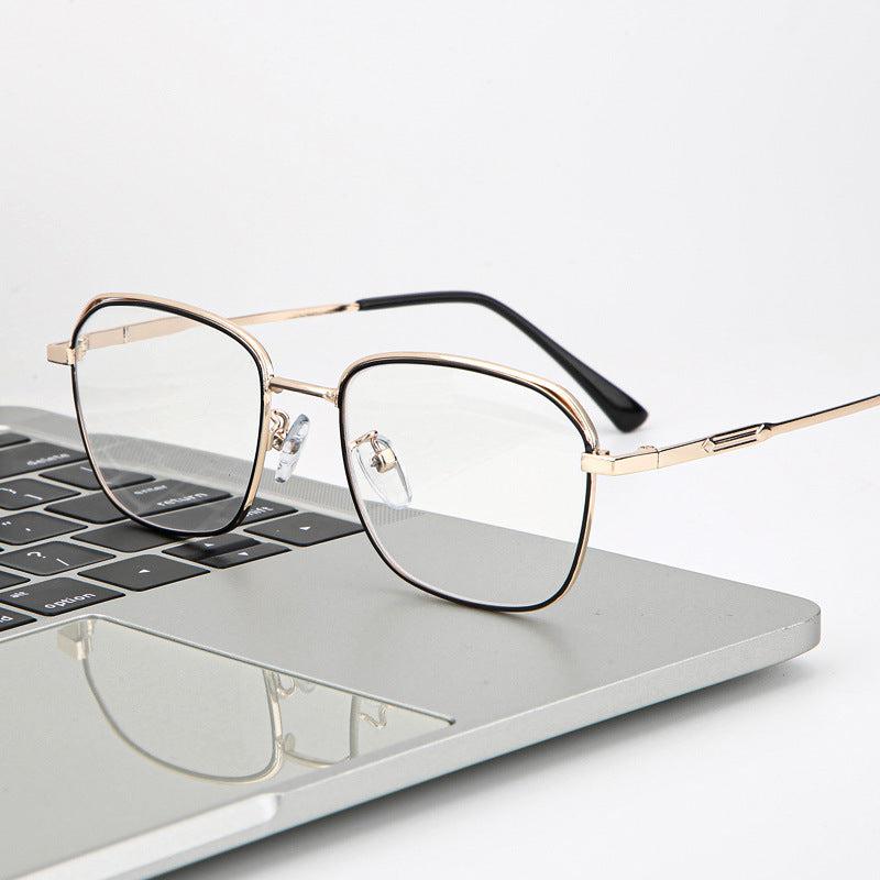 Ultra Light Metal Anti Light Reading Glasses Retro Unisex Eyewear Men Women