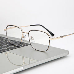 Ultra Light Metal Anti Light Reading Glasses Retro Unisex Eyewear Men Women