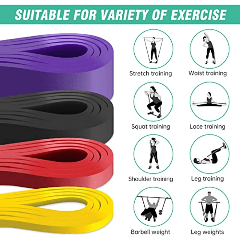 Fitness Resistance Band Elastic Band for Chest Pull-up Yoga Strength Assistance