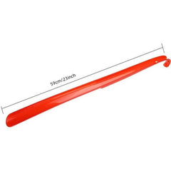 Extra Long Plastic Shoehorn for Effortless Shoe Putting