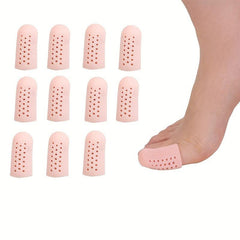 2pcs Big Toe Protector Anti-wear Silicone Foot Finger Protector