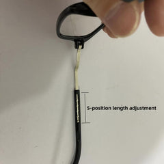 Adjustable Magnetic Reading Glasses Long Temples