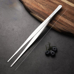 Stainless Steel Kitchen Tongs BBQ Food Clip Churrasco Tweezers Restaurant Tools