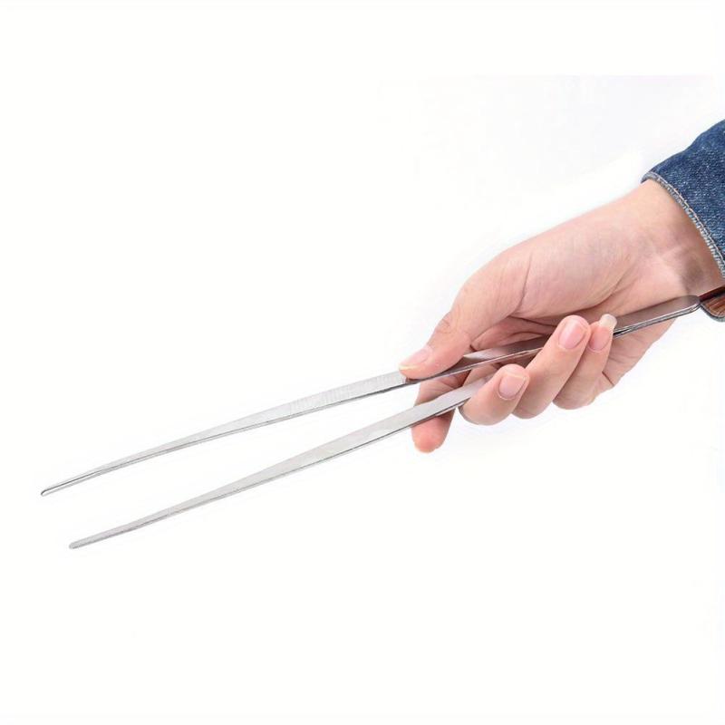 Stainless Steel Kitchen Tongs BBQ Food Clip Churrasco Tweezers Restaurant Tools