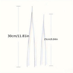Stainless Steel Kitchen Tongs BBQ Food Clip Churrasco Tweezers Restaurant Tools